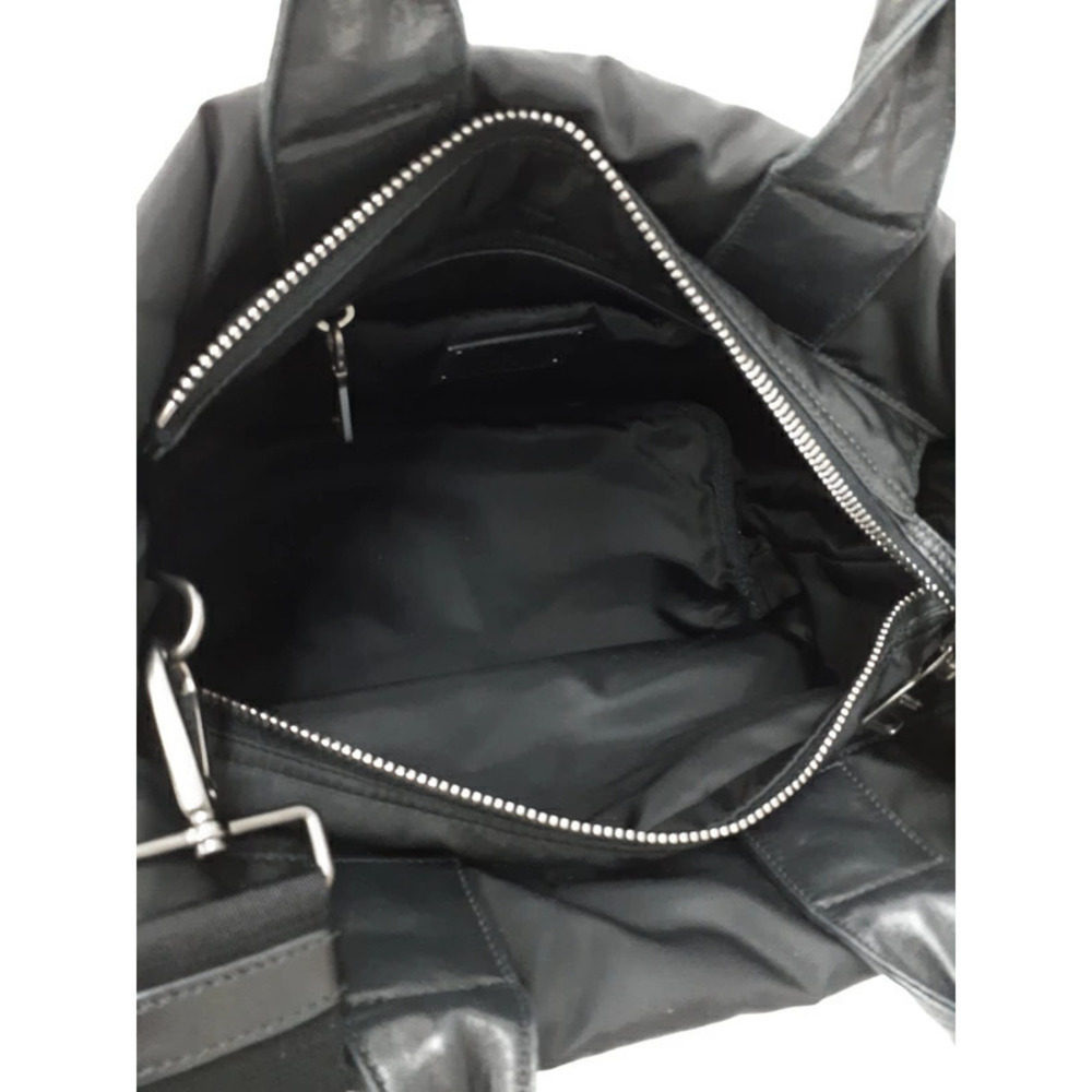 Prada Tessuto leather 2way tote bag blue black - Picture 3 of 9